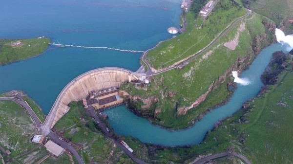 بەنداوی دوکان 13 مەتری ستوونی ماوە بۆ ئەوەی سەرڕێژ بکات